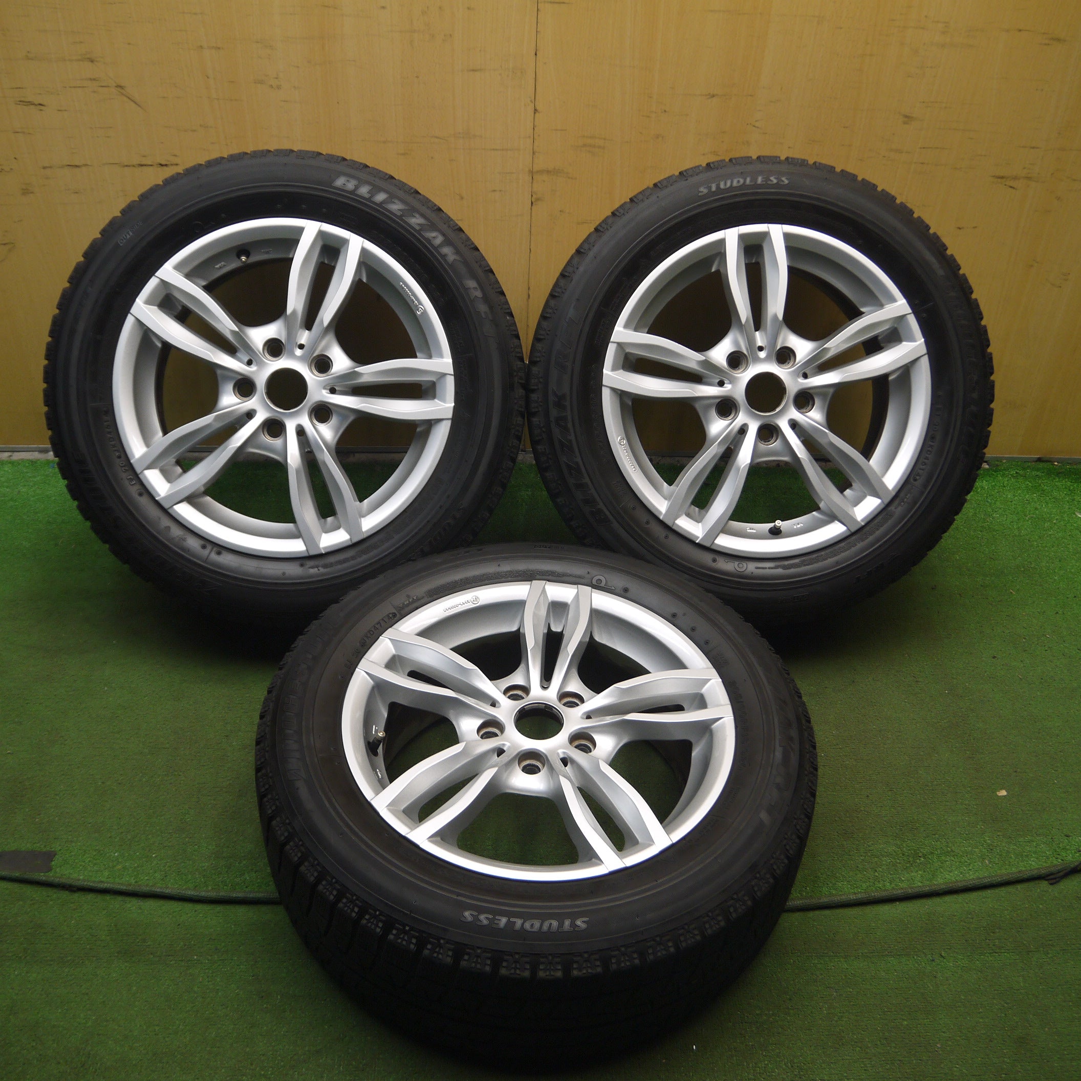 *送料無料*キレイ★BMW 等 MAK 205/60R16 スタッドレス ブリヂストン ブリザック RFT 16インチ  PCD112/5H★3120106Hス