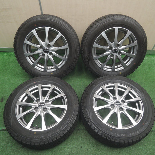 *送料無料* バリ溝！9分★スタッドレス 185/65R15 オートバックス ノーストレック N3i Exceeder エクシーダー 15インチ PCD100/4H★3110802NJス