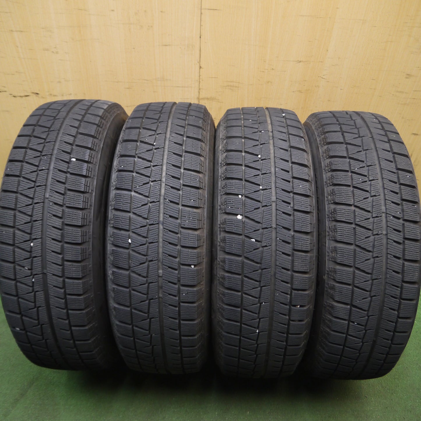 *送料無料*バリ溝！20年！キレイ！8.5分★スタッドレス 195/65R15 ブリヂストン アイスパートナー2 ZACK Sport-9 MONZA 15インチ PCD100/4H★3121309Hス