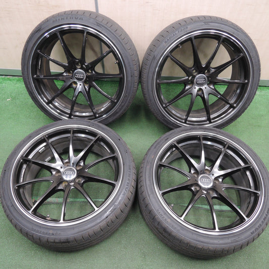 *送料無料* 超バリ溝！23年！キレイ！ほぼ10分★RAYS VR G25 鍛造 245/35R19 ミネルバ ラジアル F205 レイズ 19インチ PCD112/5H★4021715HAノ