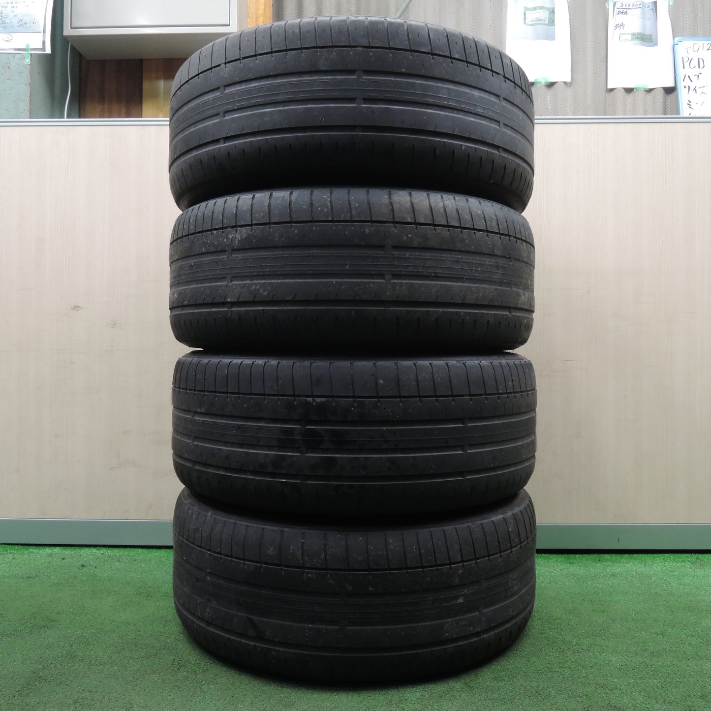 *送料無料*4本価格★WORK ZEAST ZE1 245/40R20 ファルケン アゼニス FK510 ワーク ジースト 20インチ PCD114.3/5H★4012207NJノ