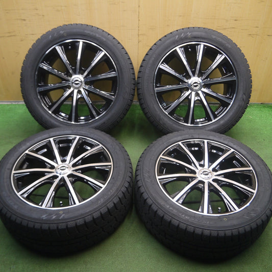 *送料無料* バリ溝！22年！9.5分★スタッドレス 215/55R17 トーヨー オブザーブ ガリット GIZ AXEL アクセル 17インチ PCD114.3/5H★4021421Hス