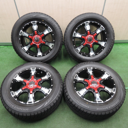 *送料無料*バリ溝！21年！キレイ！8.5分★CRIMSON MG VAMPIRE 225/60R17 スタッドレス ブリヂストン VRX クリムソン マーテルギア ヴァンパイア 114.3 127/5H マルチ★4010703TNス