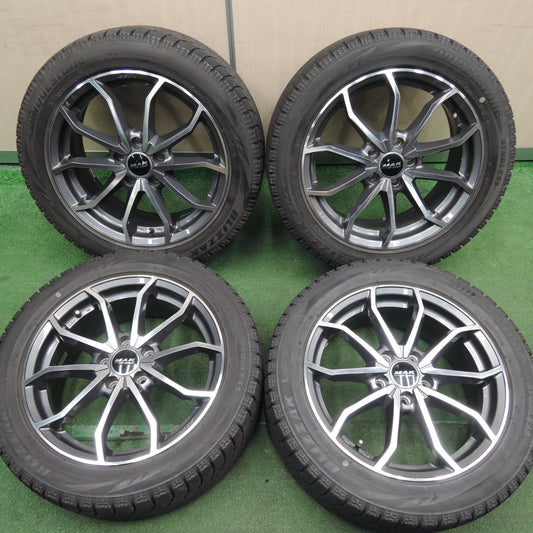 *送料無料*バリ溝！8.5分★ワーゲン アウディ 等 MAK FF SERIES MFF 225/50R17 スタッドレス ブリヂストン ブリザック VRX 17インチ PCD112/5H★4010207HAス