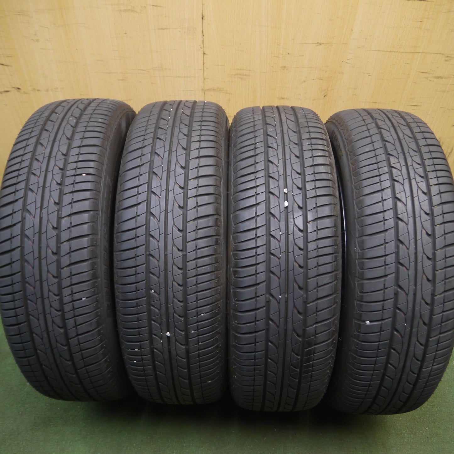 *送料無料*バリ溝！22年！美品！9.5分★日産 E13 ノート 純正 スチール 185/60R16 ブリヂストン エコピア EP25 16インチ PCD100/4H★4011715Hノ