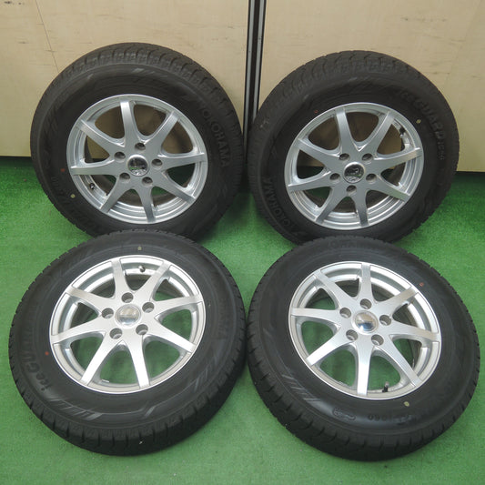 *送料無料*バリ溝！20年！キレイ！ほぼ10分★スタッドレス 195/65R15 ヨコハマ アイスガード iG60 LAPORTA ラポルタ 15インチ PCD114.3/5H★3122708SYス