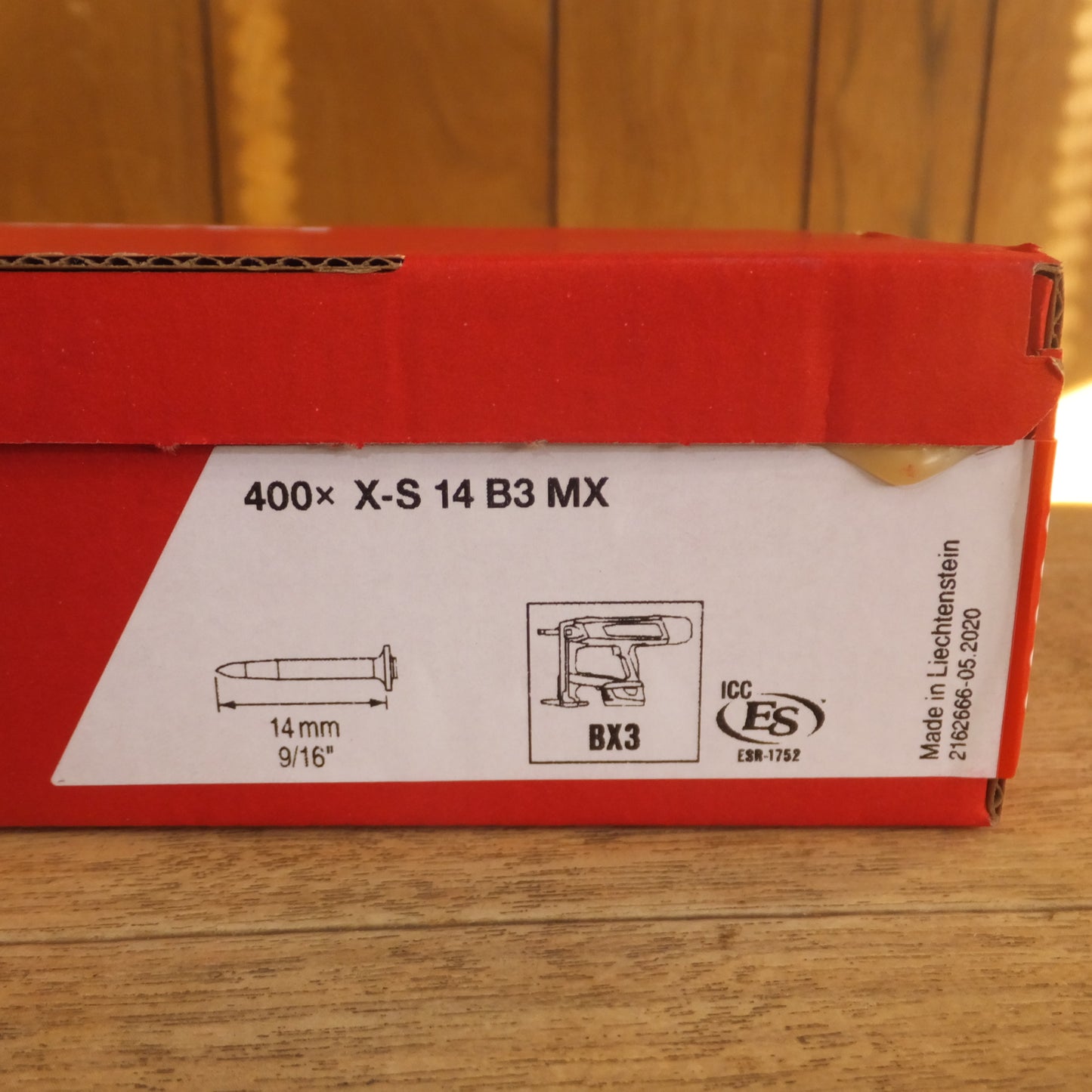 [送料無料]未使用★ヒルティ HILTI スチールネイル 400x X-S 14 B3 MX #2156392(2)★