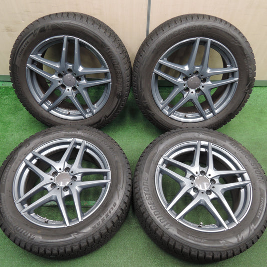 *送料無料*バリ溝！22年！キレイ！9.5分以上★ベンツ 等 WESTER 235/55R18 スタッドレス ブリヂストン ブリザック DM-V3 18インチ PCD112/5H★3120915HAス