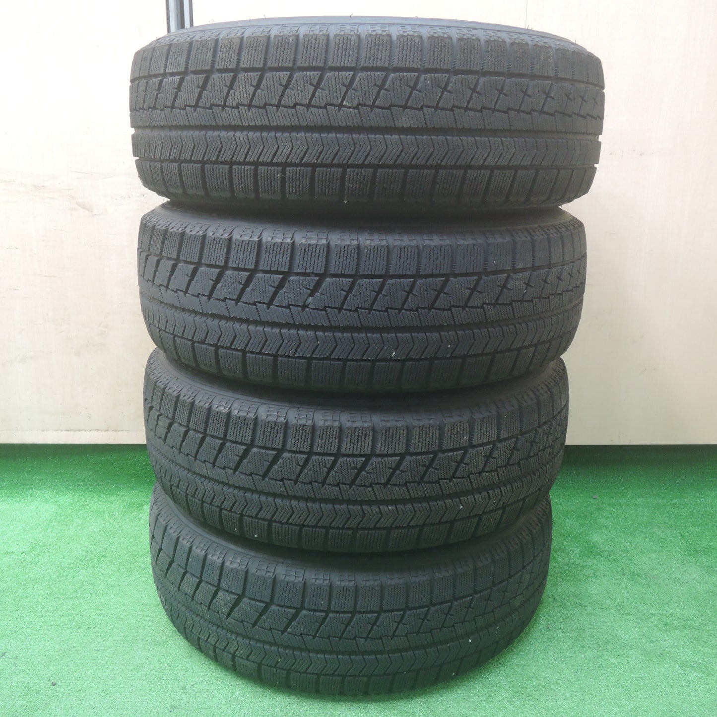 *送料無料*キレイ★スタッドレス 195/65R15 G-SPEED ブリヂストン ブリザック VRX 15インチ PCD114.3/5H★3112007SYス