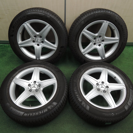 *送料無料*バリ溝！8.5分★ベンツ等 AGA BURG 235/60R18 スタッドレス ミシュラン X-ICE3+ 18インチ PCD112/5H★4010205HAス