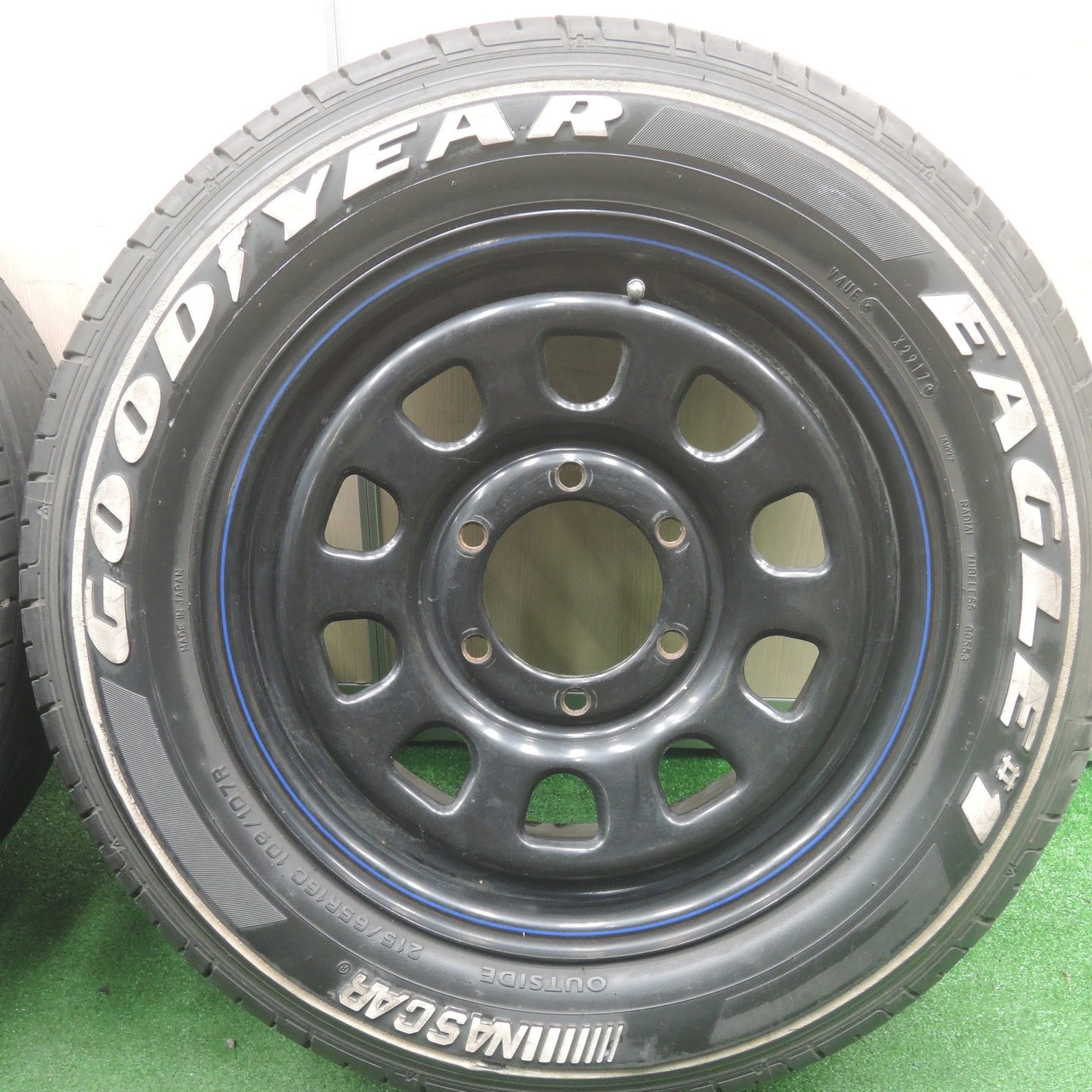 [送料無料]4本価格★DAYTONA 215/65R16C 109/107R グッドイヤー イーグル #1 ナスカー デイトナ 16インチ PCD139.7/6H★3111816HAノ