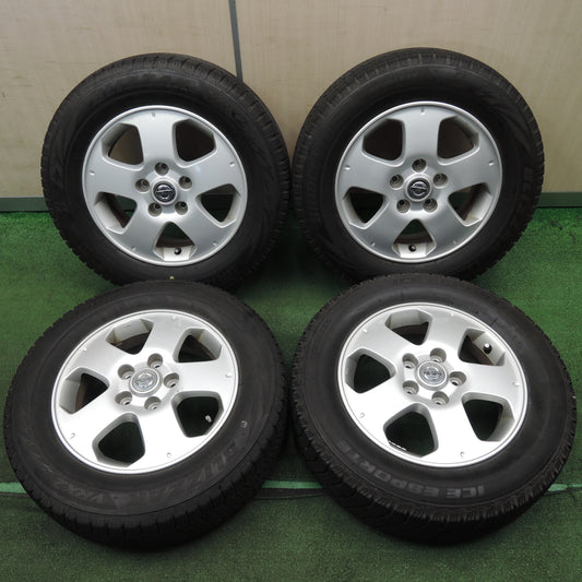 *送料無料* バリ溝！21年！キレイ！9分★日産 セレナ 純正 195/65R15 スタッドレス ブリヂストン ブリザック VRX2 アイスエスポルテ PCD114.3/5H★4021608NJス