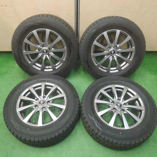 *送料無料*バリ溝！キレイ！9.5分★スタッドレス 215/65R16 ダンロップ ウインターマックス WM01 MANARAY SPORT マナレイ 16インチ PCD114.3/5H★3112808SYス