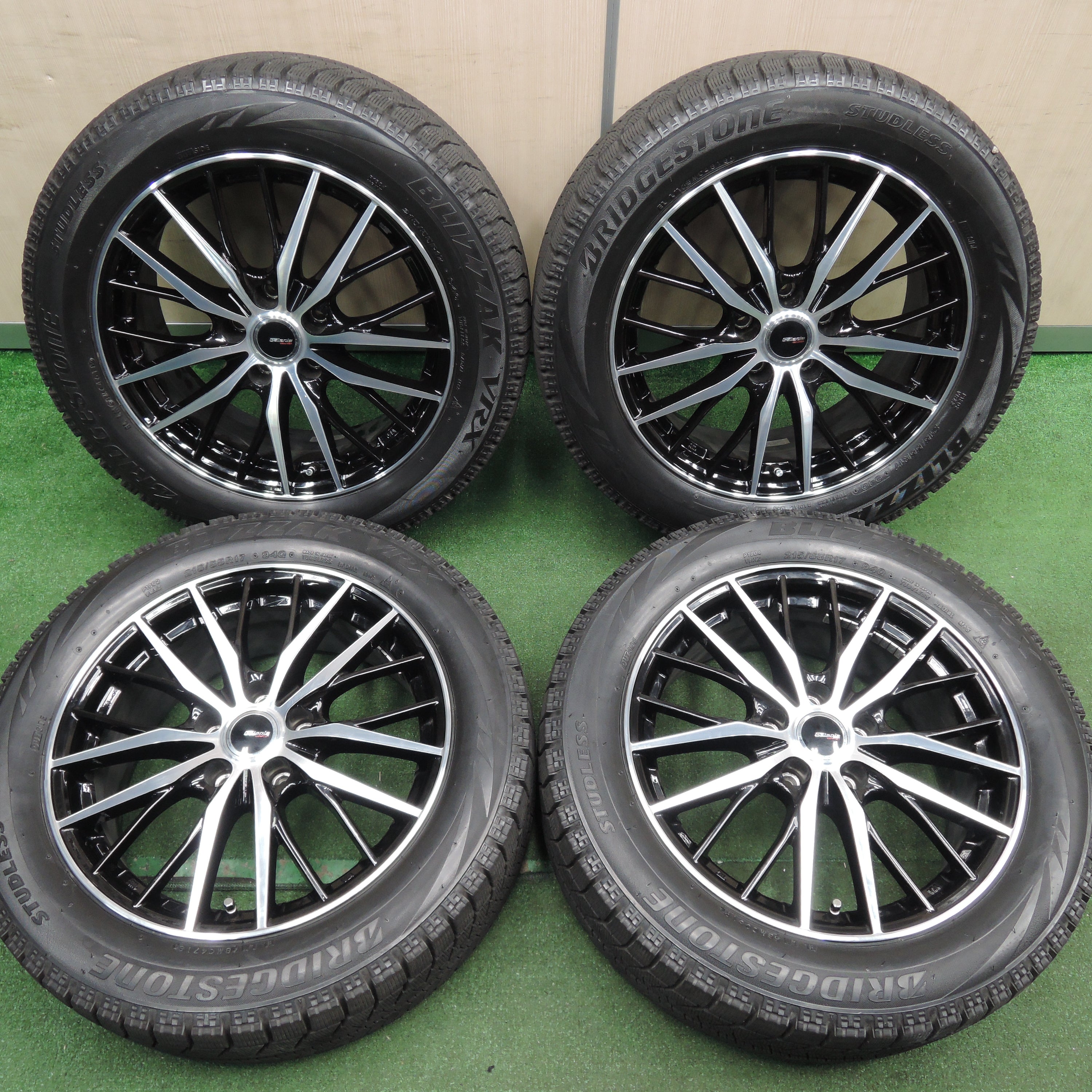 送料無料*バリ溝！9分☆スタッドレス 215/55R17 ブリヂストン ブリザック VRX Galeria GM01 ガレリア PCD11 |  名古屋/岐阜の中古カー用品・工具の買取/販売ならガレージゲット