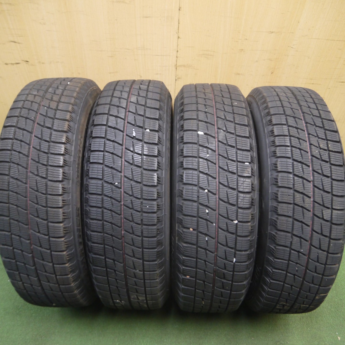 *送料無料* バリ溝！キレイ！9分★スタッドレス 175/65R15 ブリヂストン アイスパートナー TOPRUN トップラン 15インチ PCD100/4H★4020707Hス