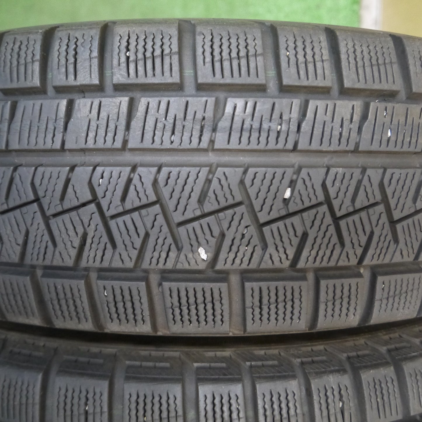 [送料無料]キレイ★スタッドレス 155/65R14 ピレリ アイスアシンメトリコ TEAD weds テッド 14インチ PCD100/4H★3101101KAス