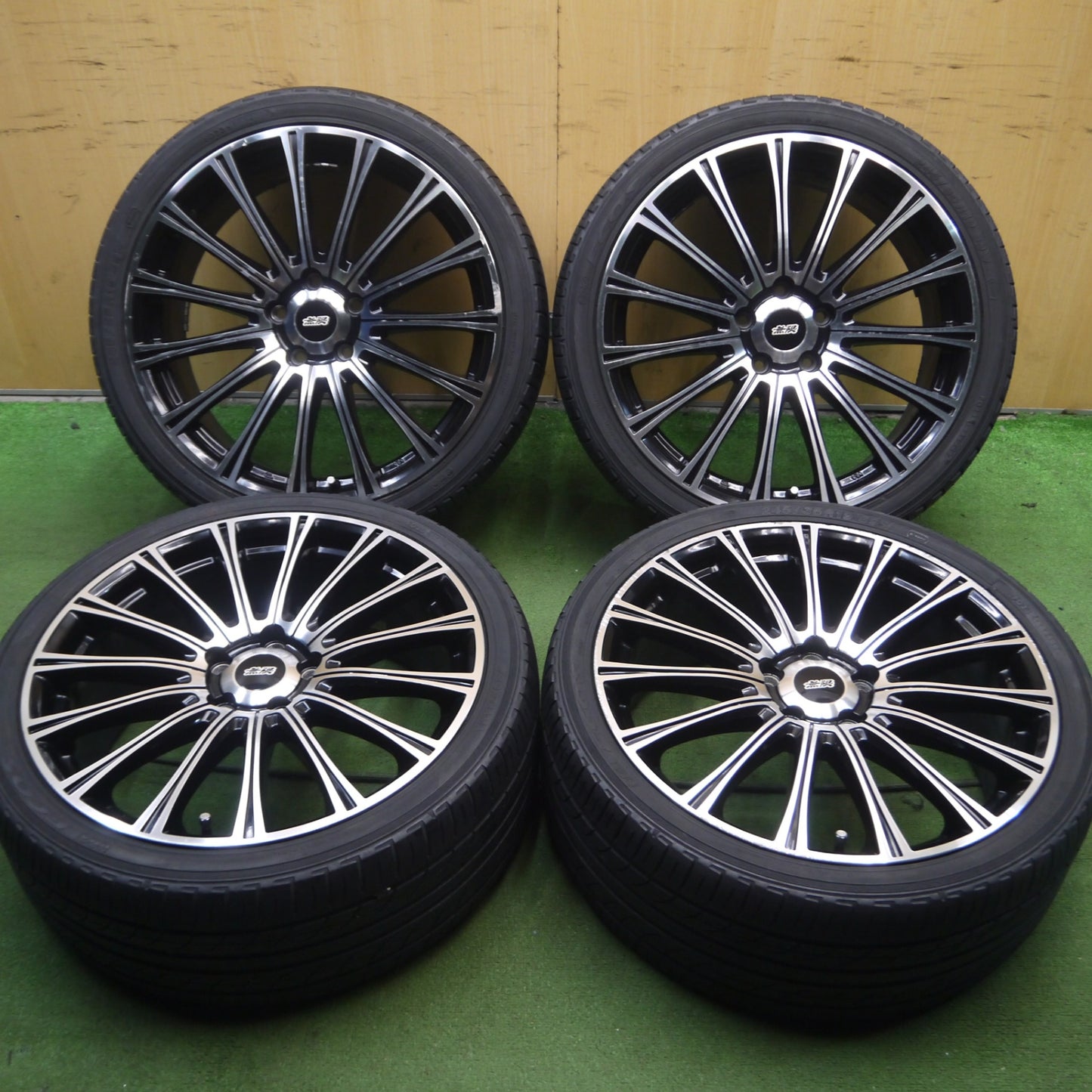 *送料無料* 4本価格★無限 MUGEN 245/35R19 ヨコハマ DNA エコス ES300 19インチ PCD114.3/5H★4031213Hノ