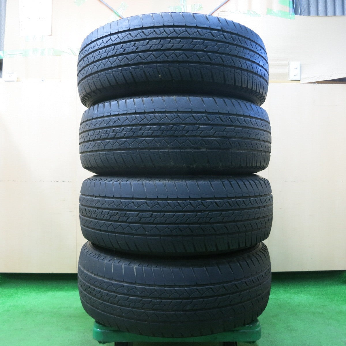 *送料無料* キレイ★トヨタ 150系 ランクル プラド 純正 265/65R17 ミシュラン LATITUDE TOUR PCD139.7/6H★4022603イノ