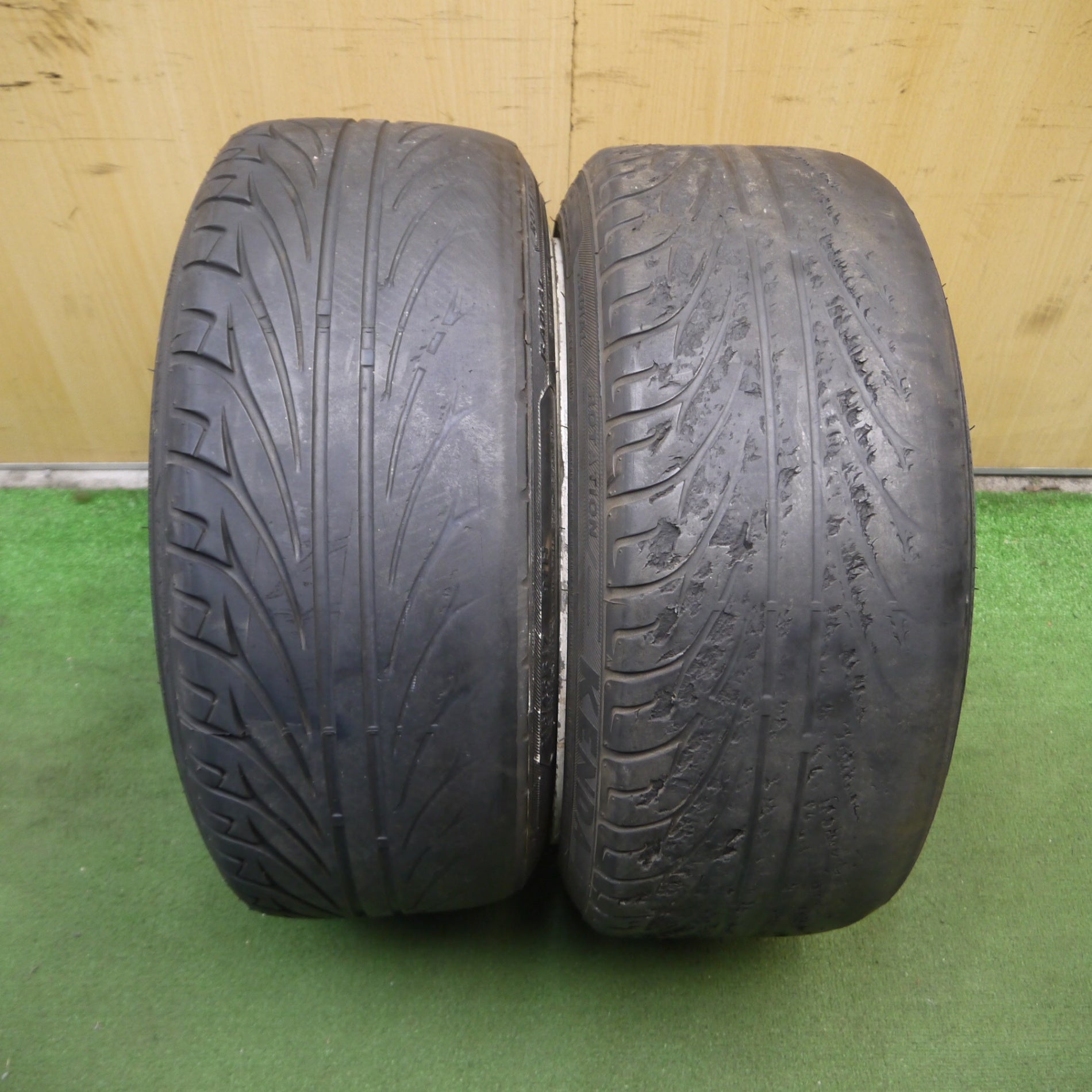 送料無料* 2本価格☆Racing ENKEI NT03 215/45R17 ケンダ