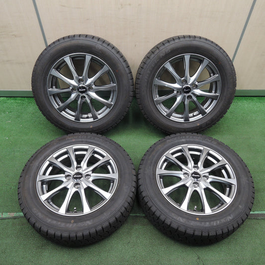 *送料無料* 超バリ溝！23年！綺麗！ほぼ10分★スタッドレス 175/65R15 オートバックス ノーストレック N5 Exceeder エクシーダー 15インチ PCD100/4H★4030504TNス