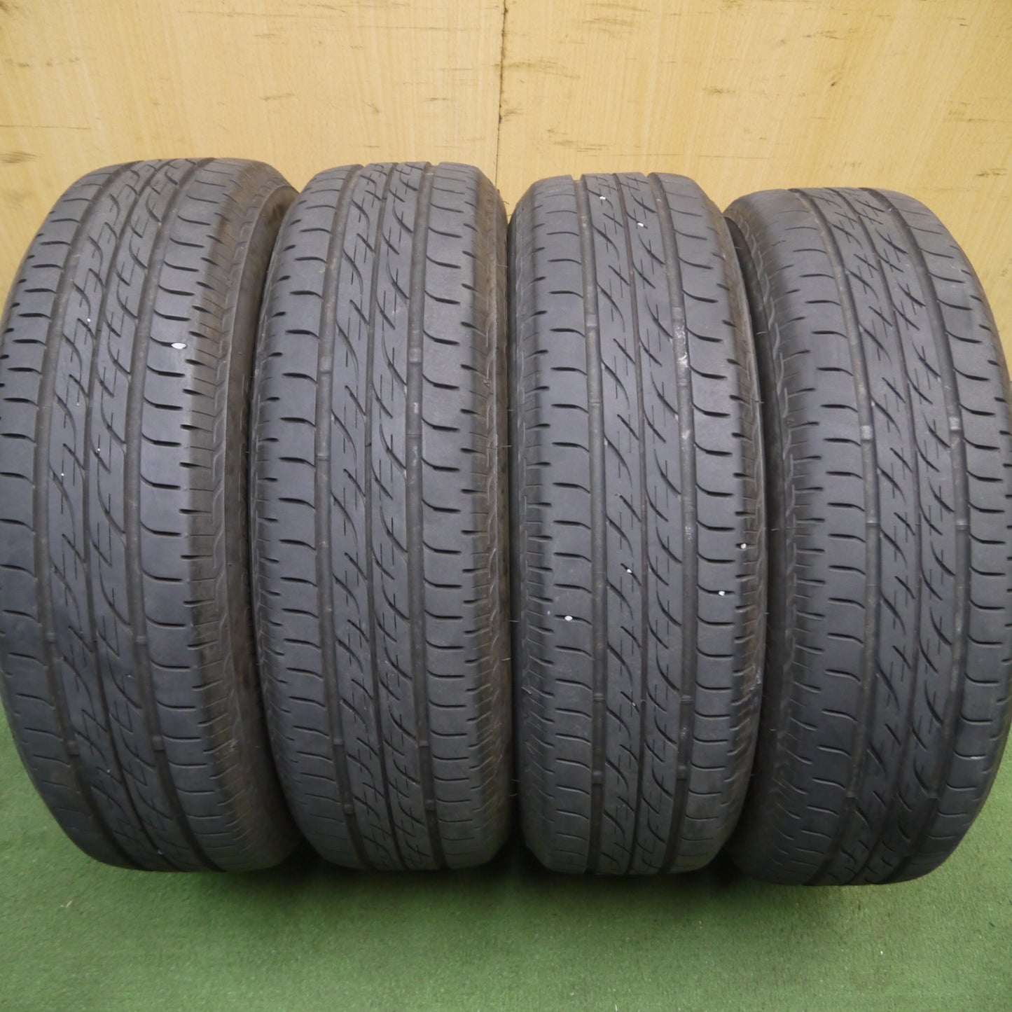 *送料無料* キレイ！22年★スズキ ワゴンR 純正 155/65R14 ブリヂストン ネクストリー エコピア PCD100/4H★4031301Hノ