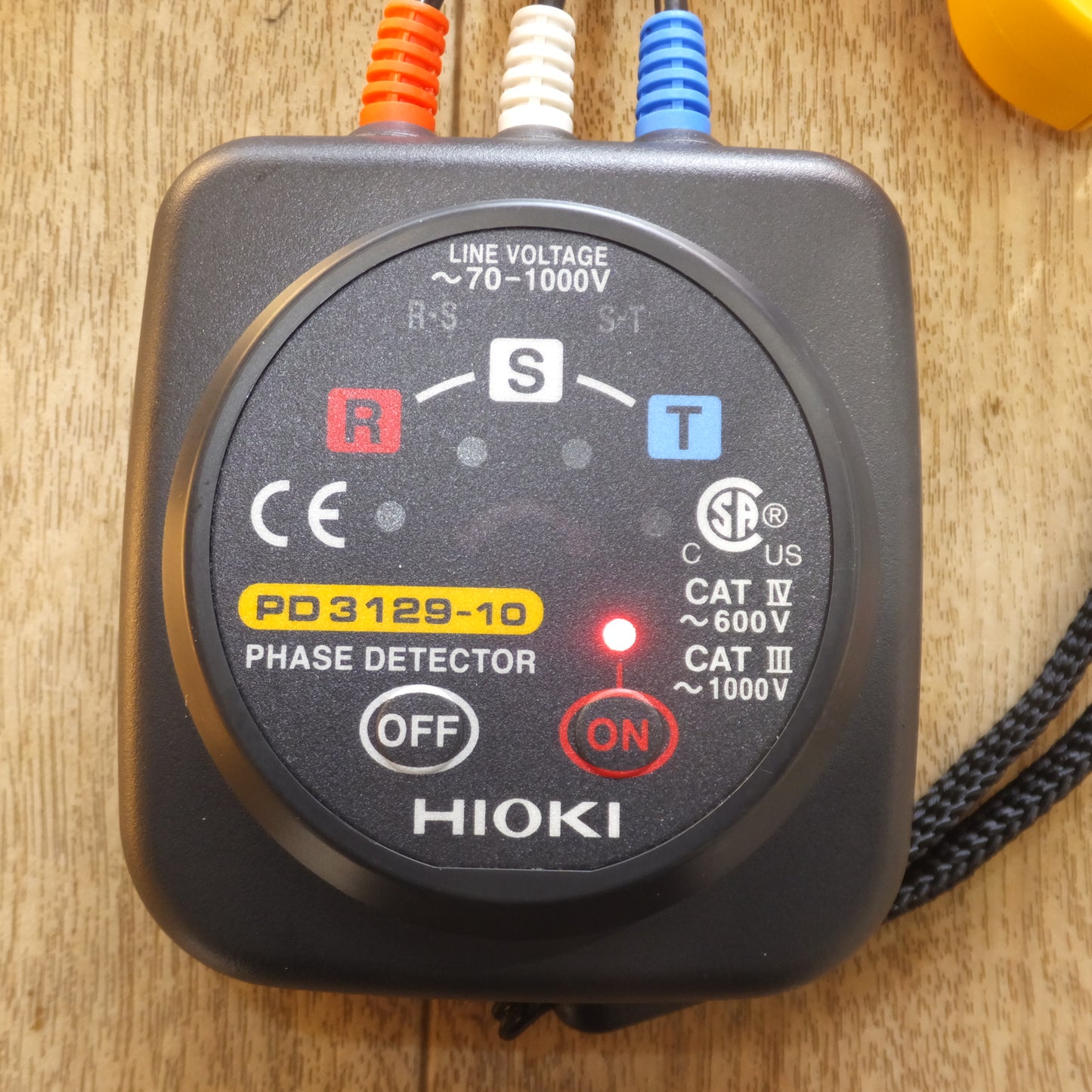 [送料無料]美品★日置電機 HIOKI 検相器 PD3129-10 非接触式　PHASE DETECTOR★