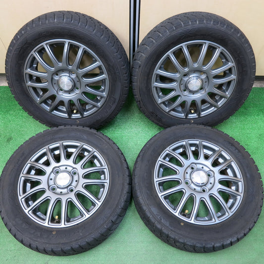 [送料無料]バリ溝！19年！9.5分以上★スタッドレス 155/65R13 グッドイヤー アイスナビ6 Espider 13インチ PCD100/4H★3052203ヒス