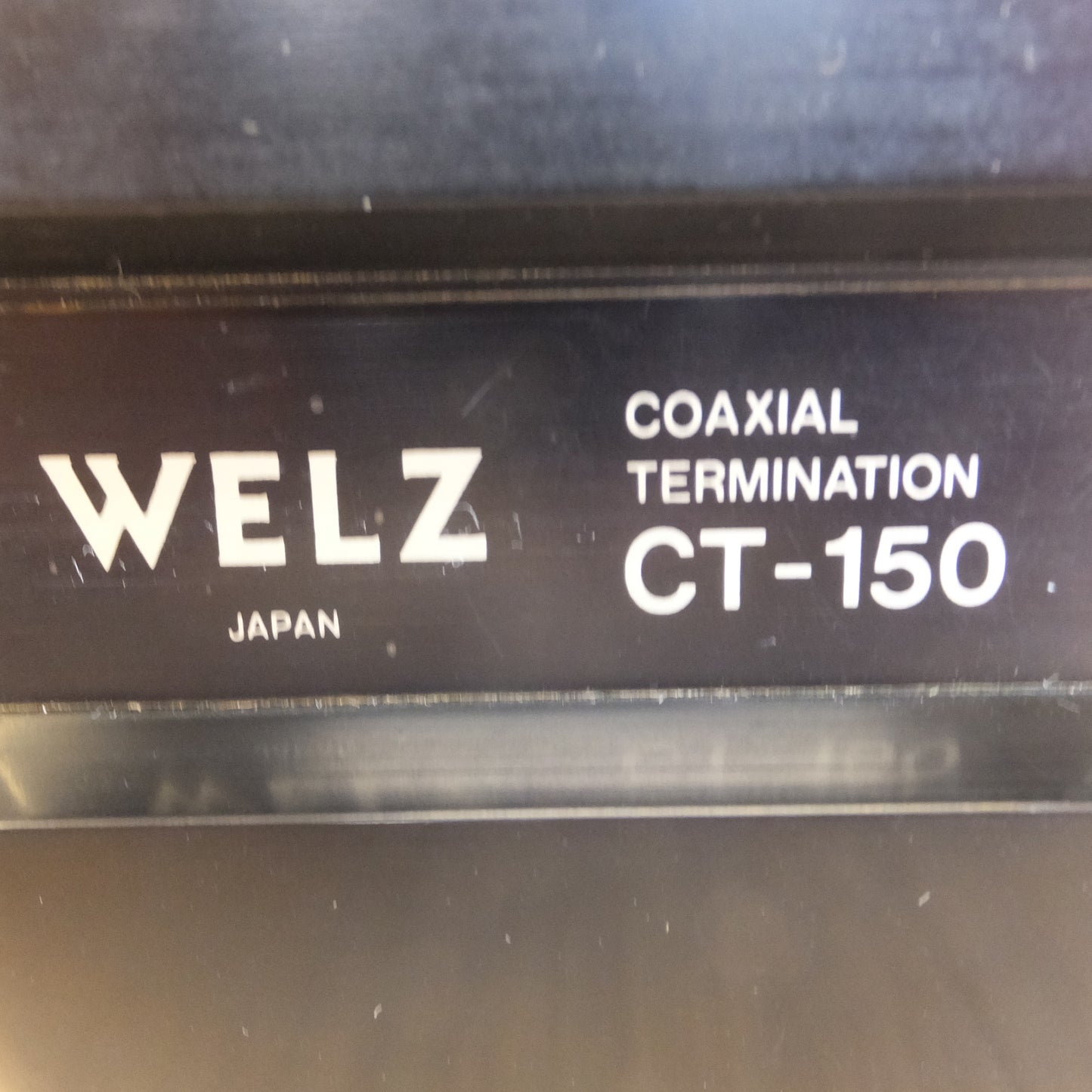 [送料無料] 現状品★ウエルツ WELZ ダミーロード COAXIAL TERMINATION CT-150　DC～250MHz 50Ω★