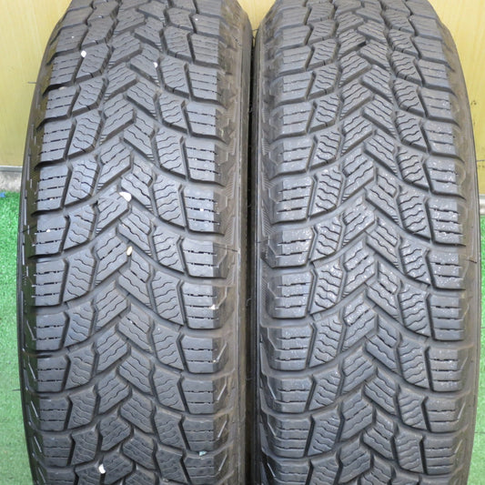 *送料無料* バリ溝！23年！ほぼ10分★スタッドレス 155/65R14 ミシュラン X-ICE SNOW タイヤ 14インチ スペーシア N-BOX タント等★4031004KKスタ