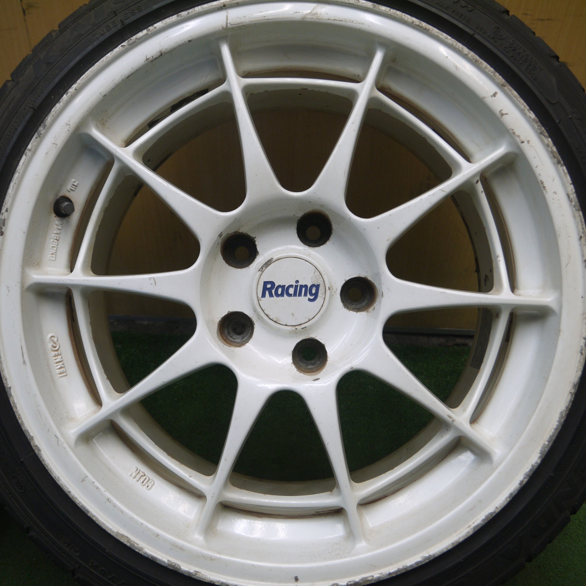 全国送料無料・イイ店 送料無料* ケンダ 215/45R17 NT03 ENKEI 2本価格☆Racing タイヤ・ホイール