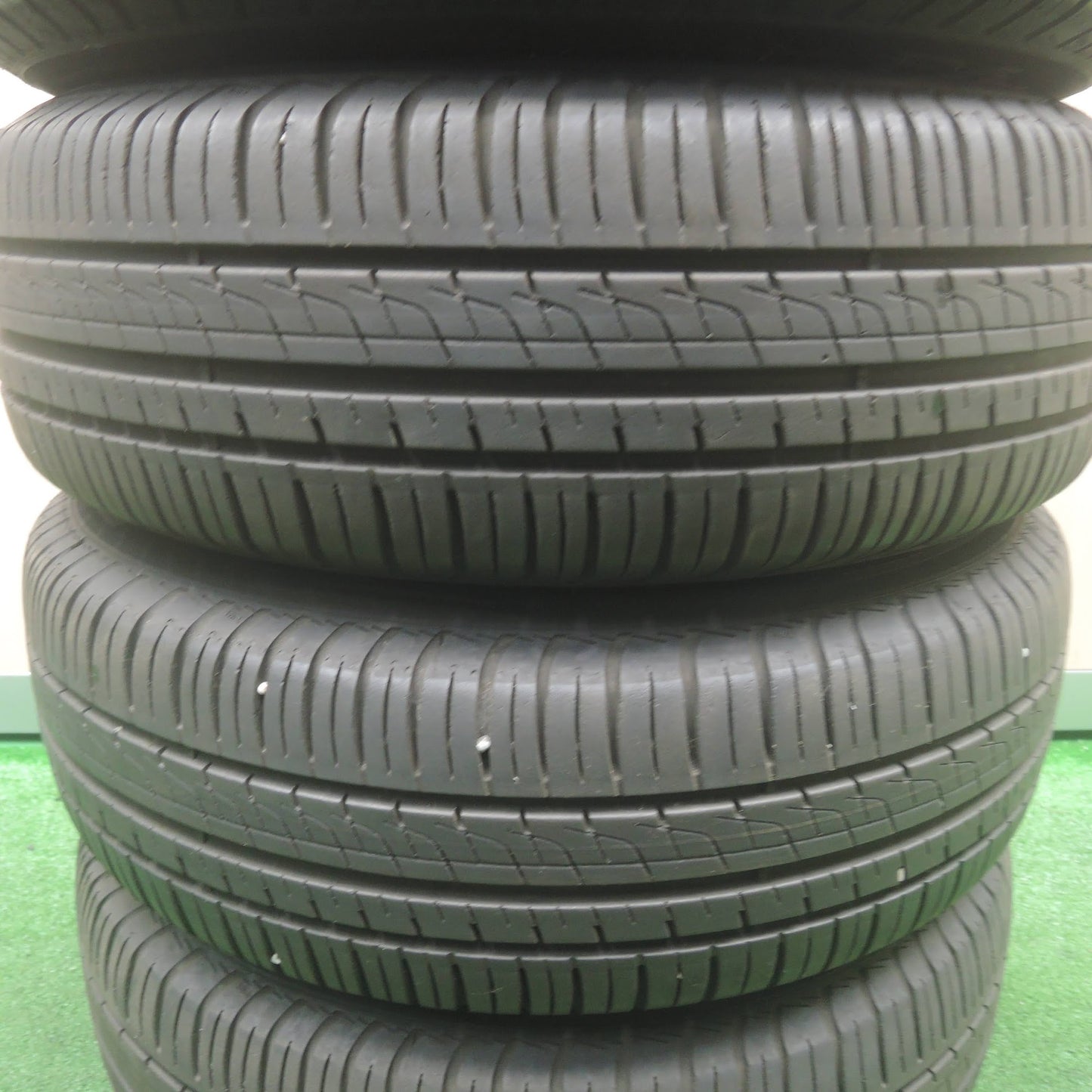 [送料無料]バリ溝！8.5分★175/65R14 RIVAZZA ENKEI ピレリ Cinturato P6 リヴァッツァ エンケイ 14インチ PCD100/4H★3103009SYノ