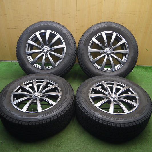 *送料無料* バリ溝！21年！キレイ！9.5分★スタッドレス 225/65R17 ブリヂストン ブリザック DM-V3 ZACK JP-110 MONZA ザック PCD114.3/5H★4030809Hス