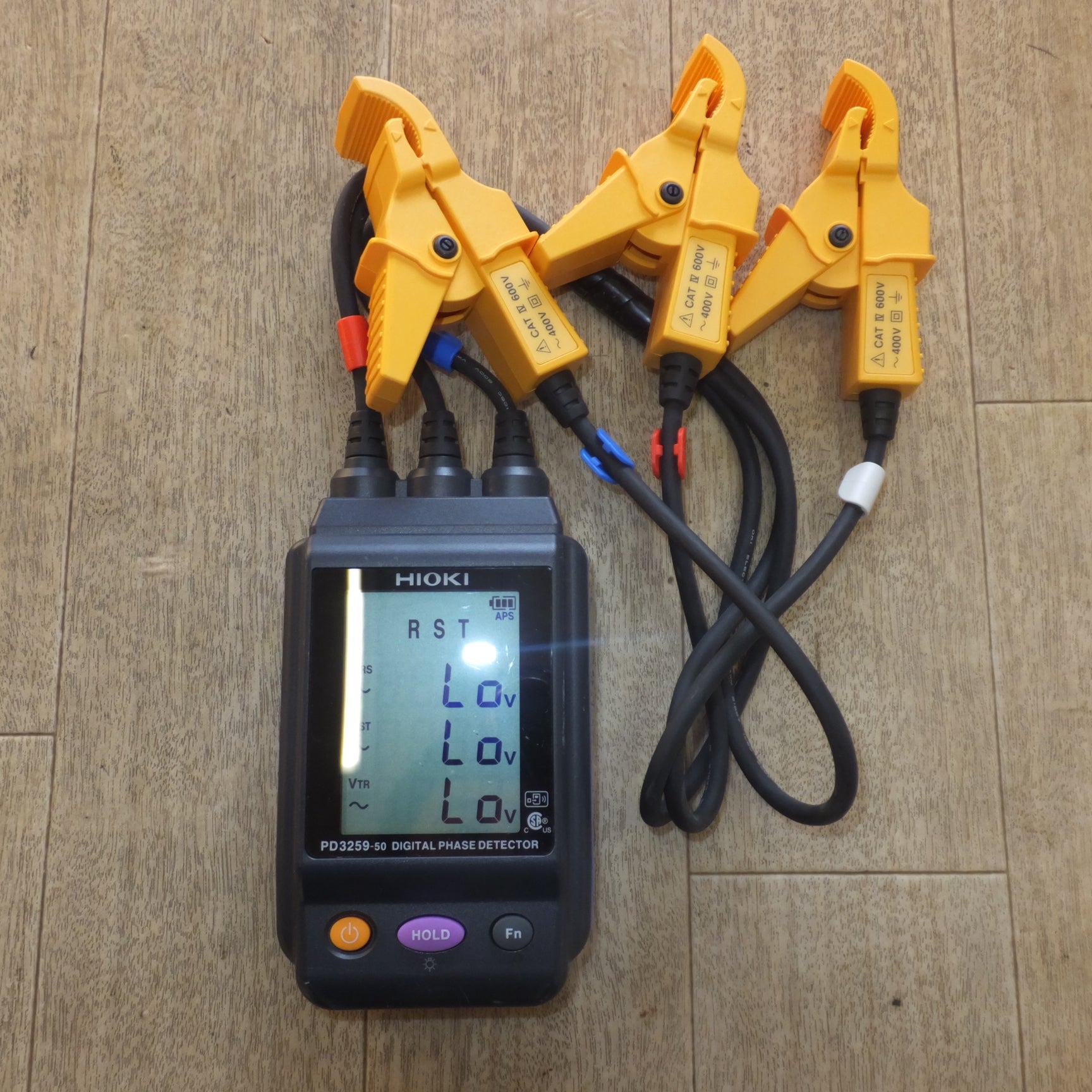 送料無料]美品☆日置電機 HIOKI 電圧計付検相器 PD3259-50 DIGITAL PHASE DETECTOR☆ |  名古屋/岐阜の中古カー用品・工具の買取/販売ならガレージゲット