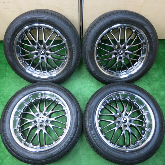 *送料無料*超バリ溝！23年！キレイ！ほぼ10分★BMW 等 K-force 265/50R20 295/45R20 マックストレック FORTIS T5 20インチ PCD120/5H★3111301イノ