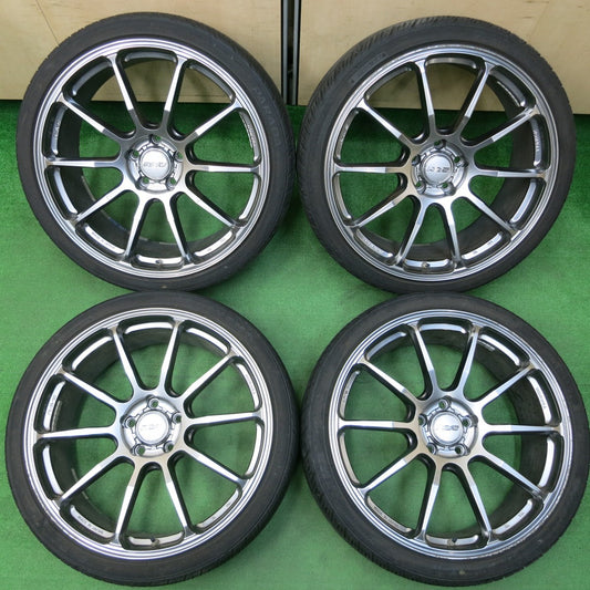 *送料無料* 4本価格★RAYS HOMURA HYUGA HP10 235/35R20 ヨコハマ PARADA Spec-X レイズ ホムラ ヒューガ PCD114.3/5H★4021702イノ