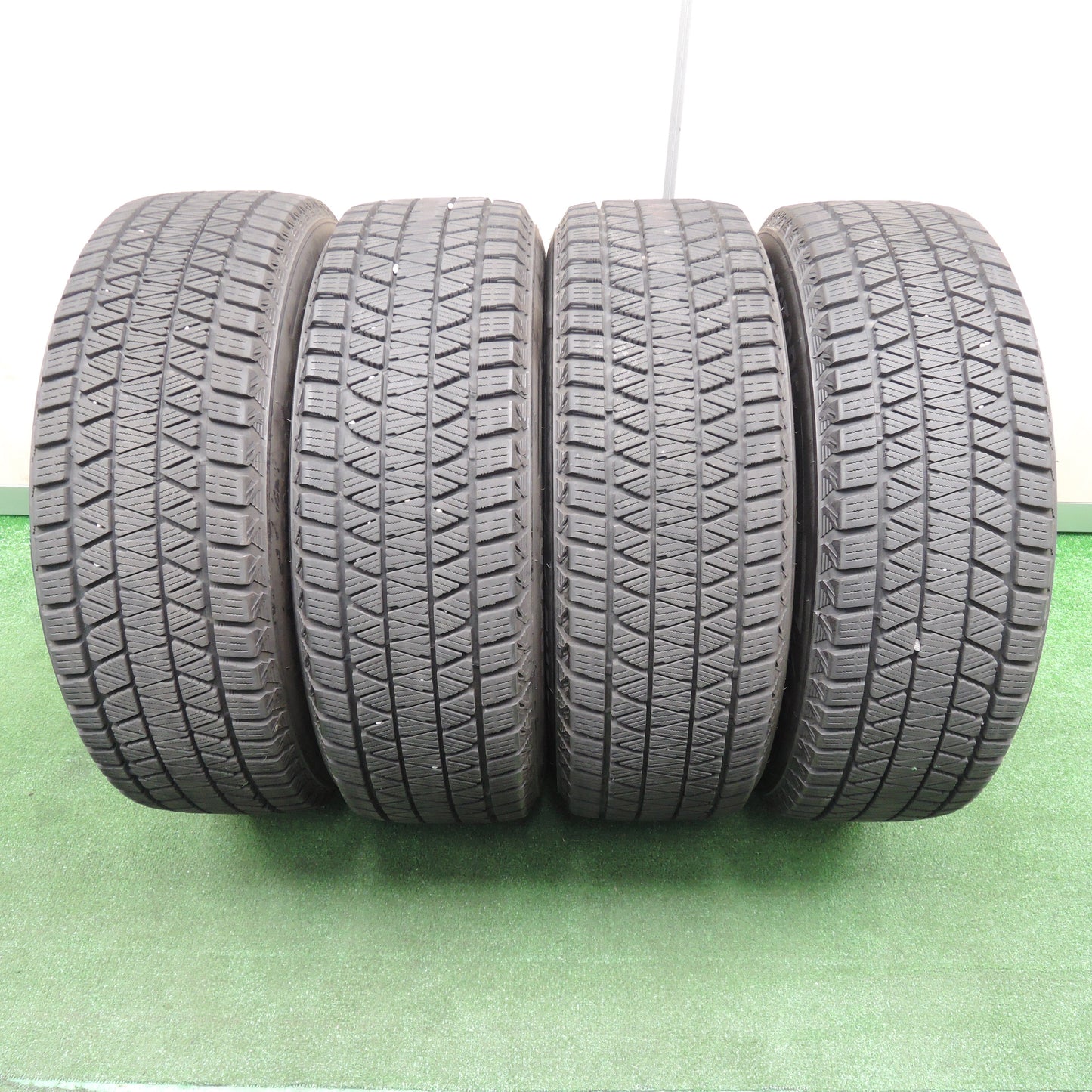 *送料無料*バリ溝！19年！キレイ！9.5分★スタッドレス 225/65R17 ブリヂストン ブリザック DM-V3 EuroSpeed MANARAY SPORT PCD114.3/5H★3112402TNス