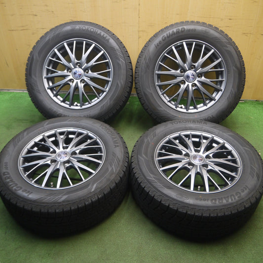 *送料無料*バリ溝！22年！キレイ！9.5分以上★スタッドレス 215/65R16 ヨコハマ アイスガード iG60 ravrion RM01 ラブリオン 16インチ PCD114.3/5H★4011613Hス