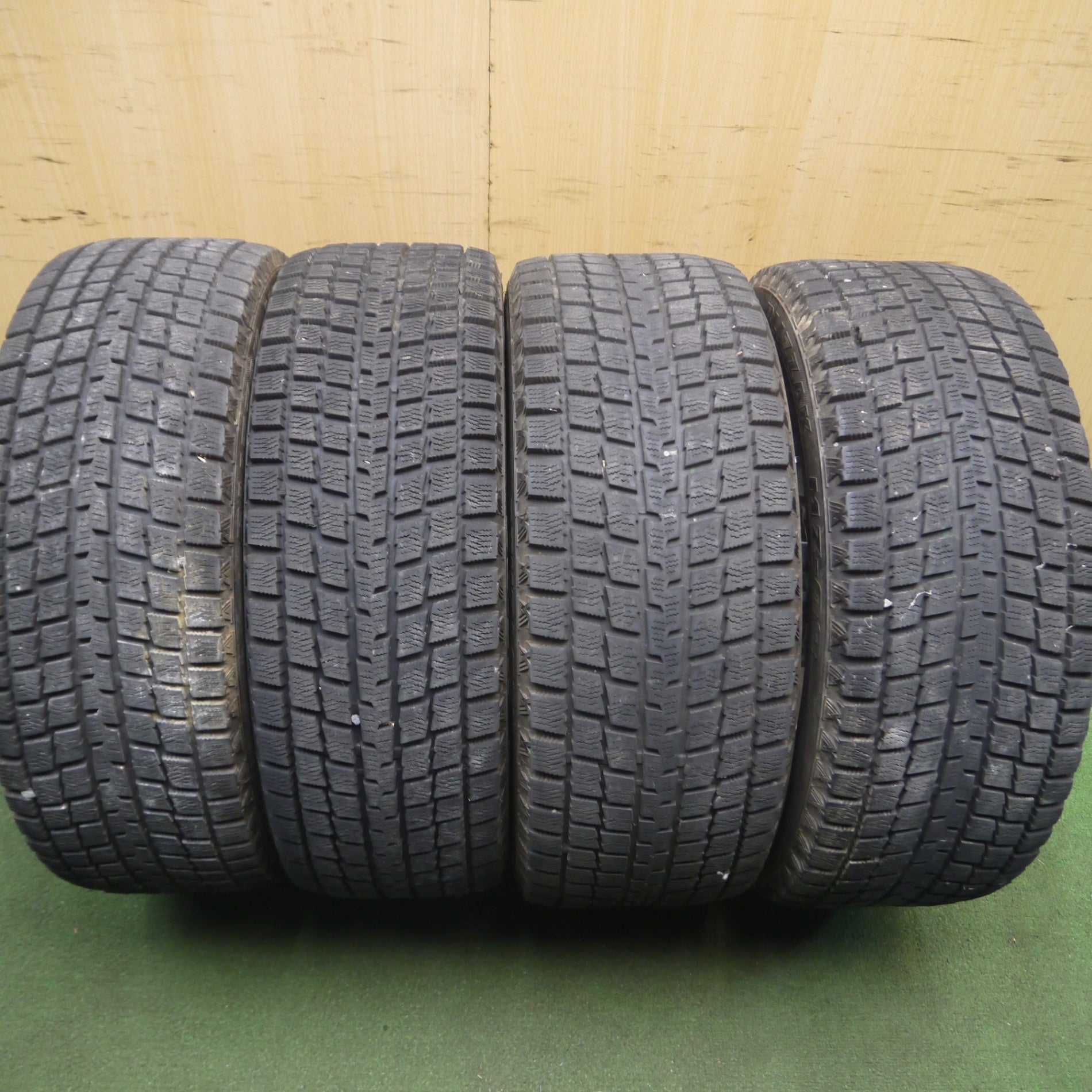 *送料無料* バリ溝！キレイ！8.5分★ポルシェ ボクスター 986 純正 205/55R16 225/50R16 スタッドレス ブリヂストン  ブリザック MZ-03 16インチ PCD130/5H★4021310Hス