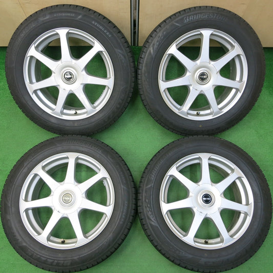 *送料無料* バリ溝！21年！9.5分★スタッドレス 215/60R17 ブリヂストン ブリザック VRX3 FEID 17インチ PCD100 114.3/5H マルチ★4022007イス