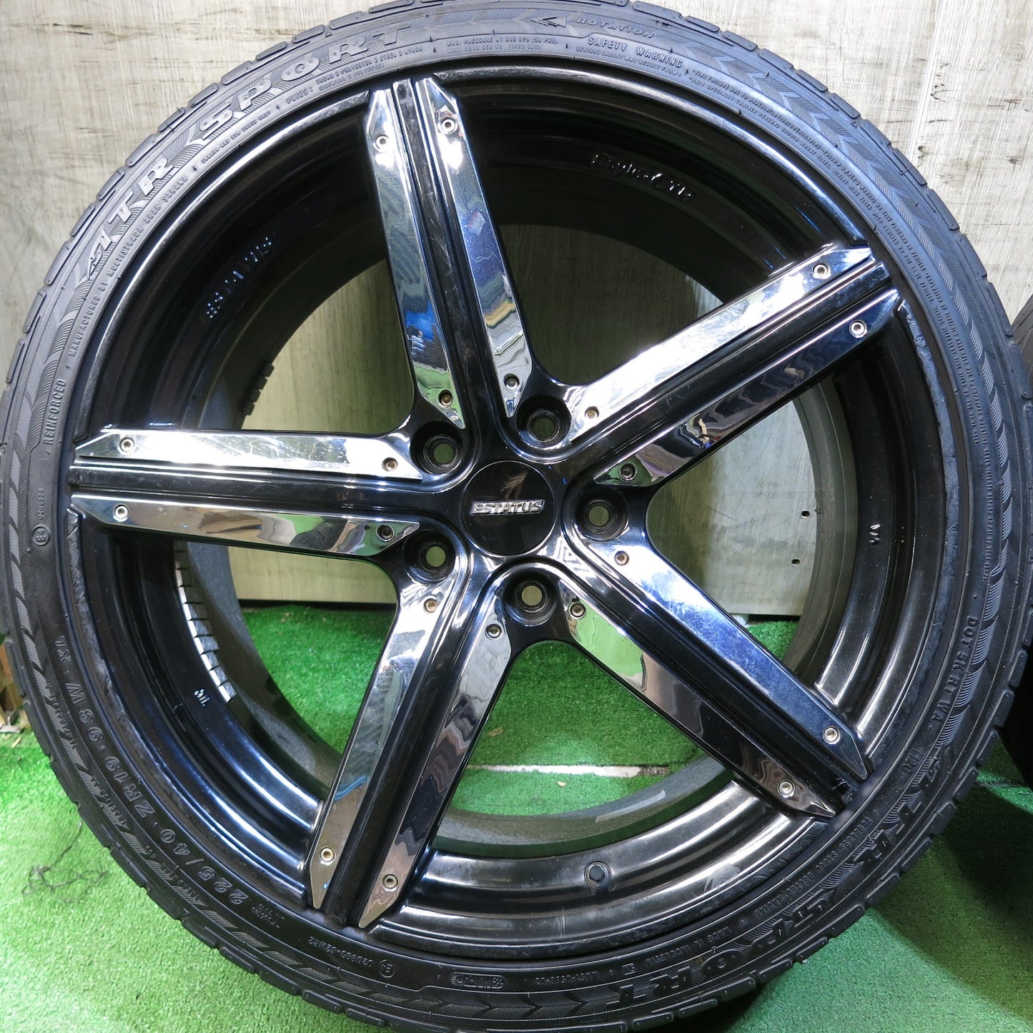 [送料無料]4本価格★ESTATUS Style-CTR エステータス 225/40R19 ATR SPORT ATRスポーツ 19インチ PCD114.3/5H★3032807Hノ