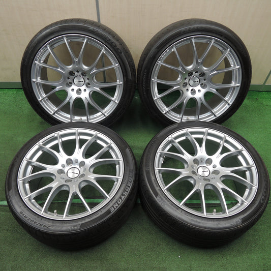 *送料無料* キレイ★RAYS HOMURA 2X7 245/40R19 ロードストーン N8000 レイズ ホムラ 19インチ PCD114.3/5H★4022308NJノ