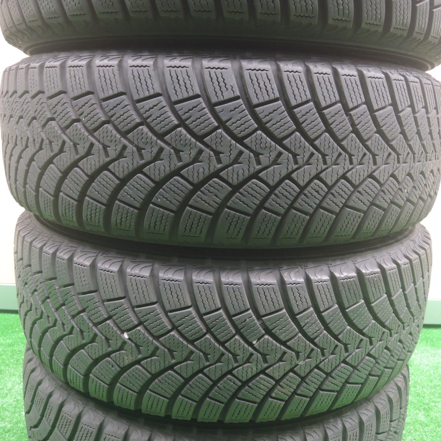 [送料無料]バリ溝！19年！キレイ！9分★スタッドレス 175/65R14 ファルケン エスピア W-ACE DUFACT デュファクト 14インチ PCD100/4H★3071802SYス