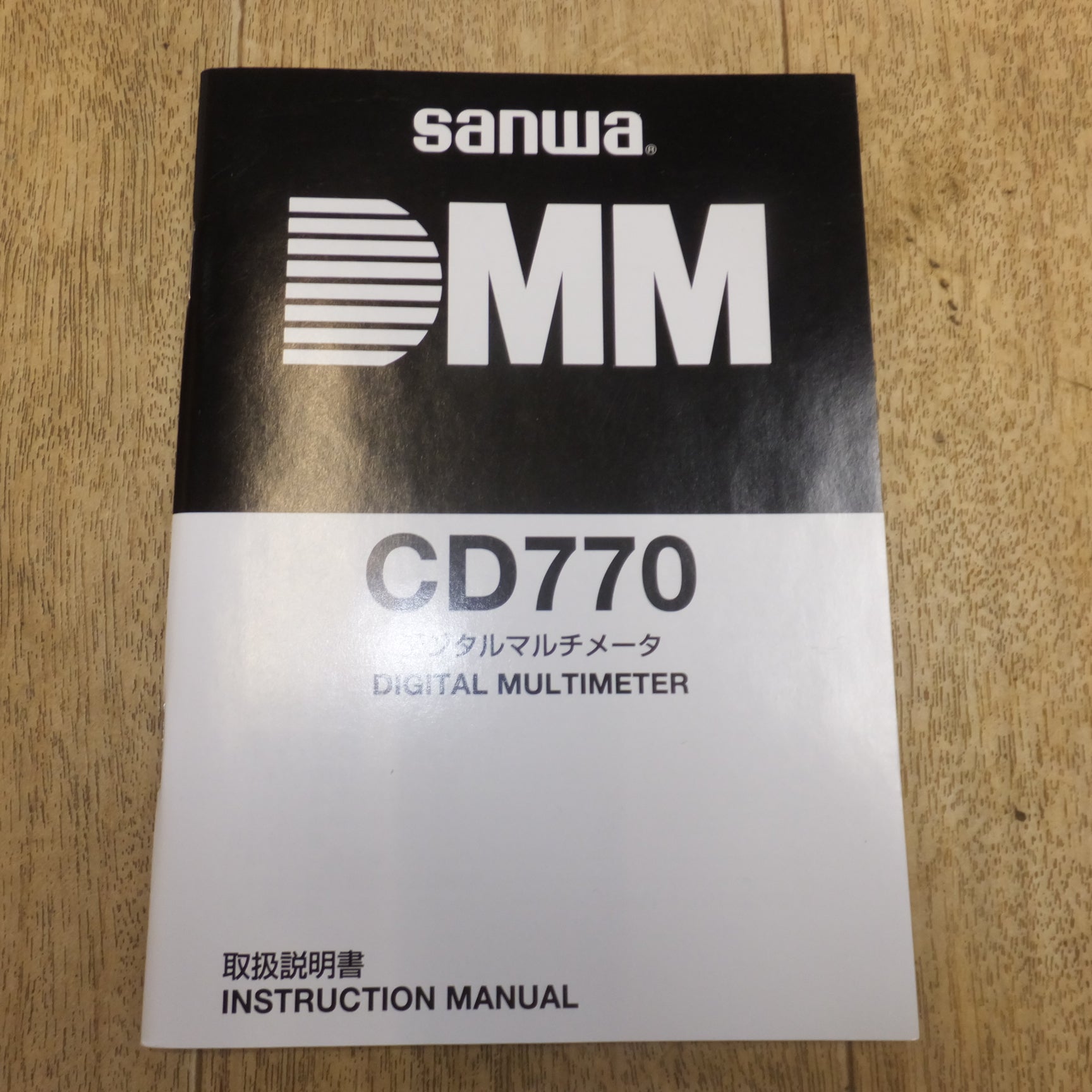 送料無料]☆三和電気計器 SANWA デジタルマルチメータ DMM CD770