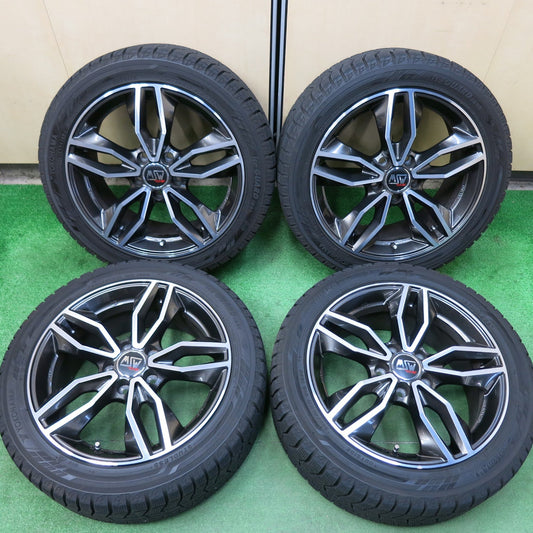 [送料無料] 超バリ溝！19年！9.5分以上★ベンツ 等 MSW OZ 225/45R17 スタッドレス ヨコハマ アイスガード iG60 PCD112/5H★3033004ヒス