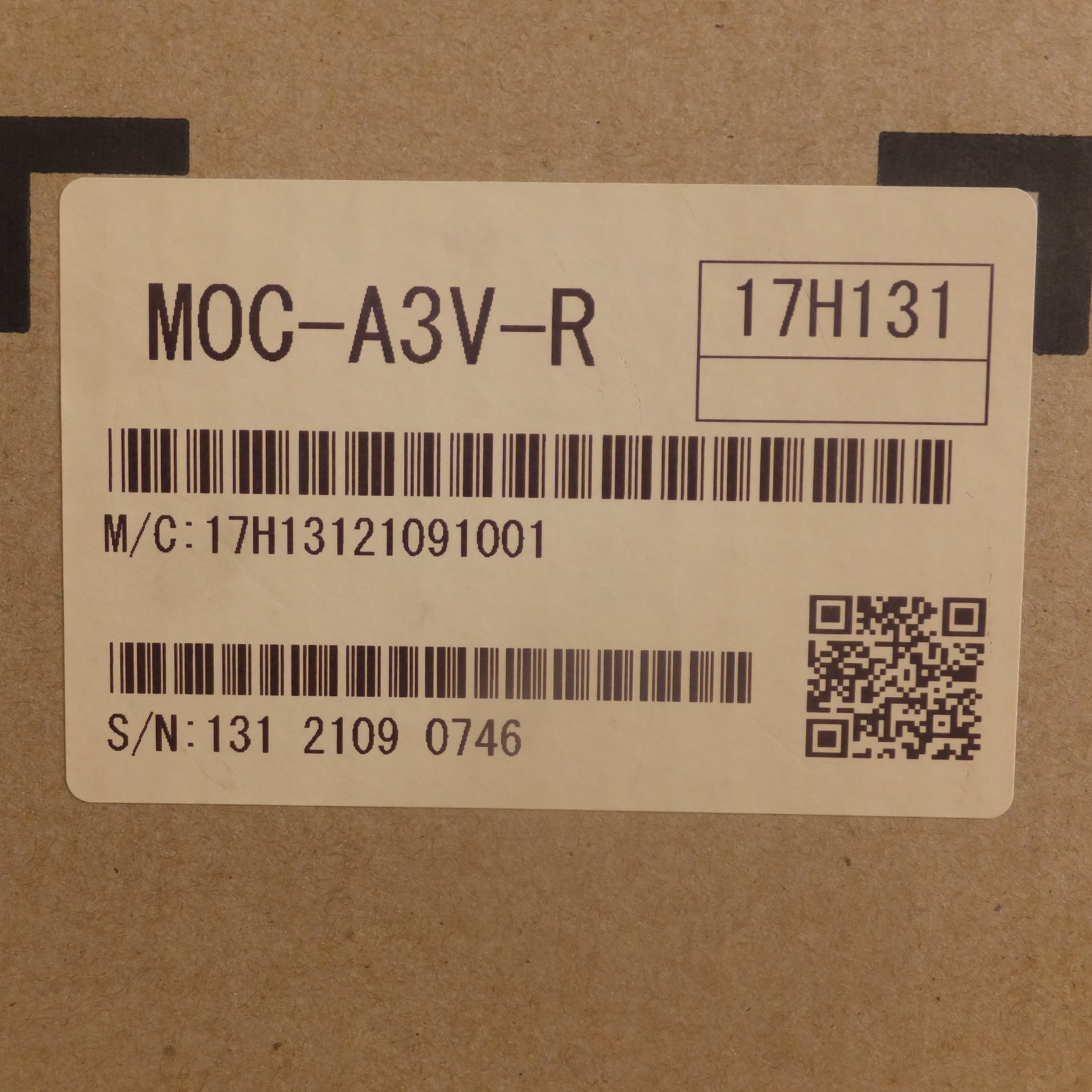 [送料無料]未使用★三菱 MITSUBISHI 2021年製 保護継電器 過電流継電器 MOC-A3V-R(2)★