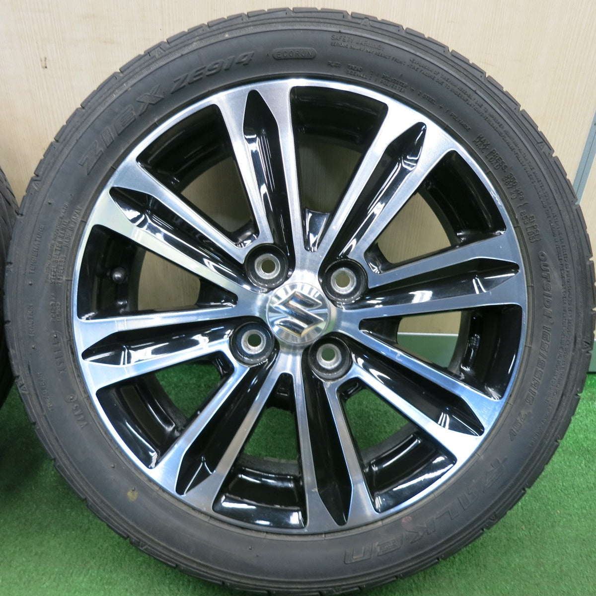 *送料無料* キレイ★ダイハツ タント 純正 165/55R15 ブリヂストン B250 ファルケン ZIEX ZE914 PCD100/4H★4030701TNノ