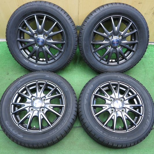 [送料無料]キレイ★スタッドレス 155/65R13 トーヨー ガリット G5 VELVA SPORT ヴェルヴァ スポーツ 13インチ PCD100/4H★3062305Hス