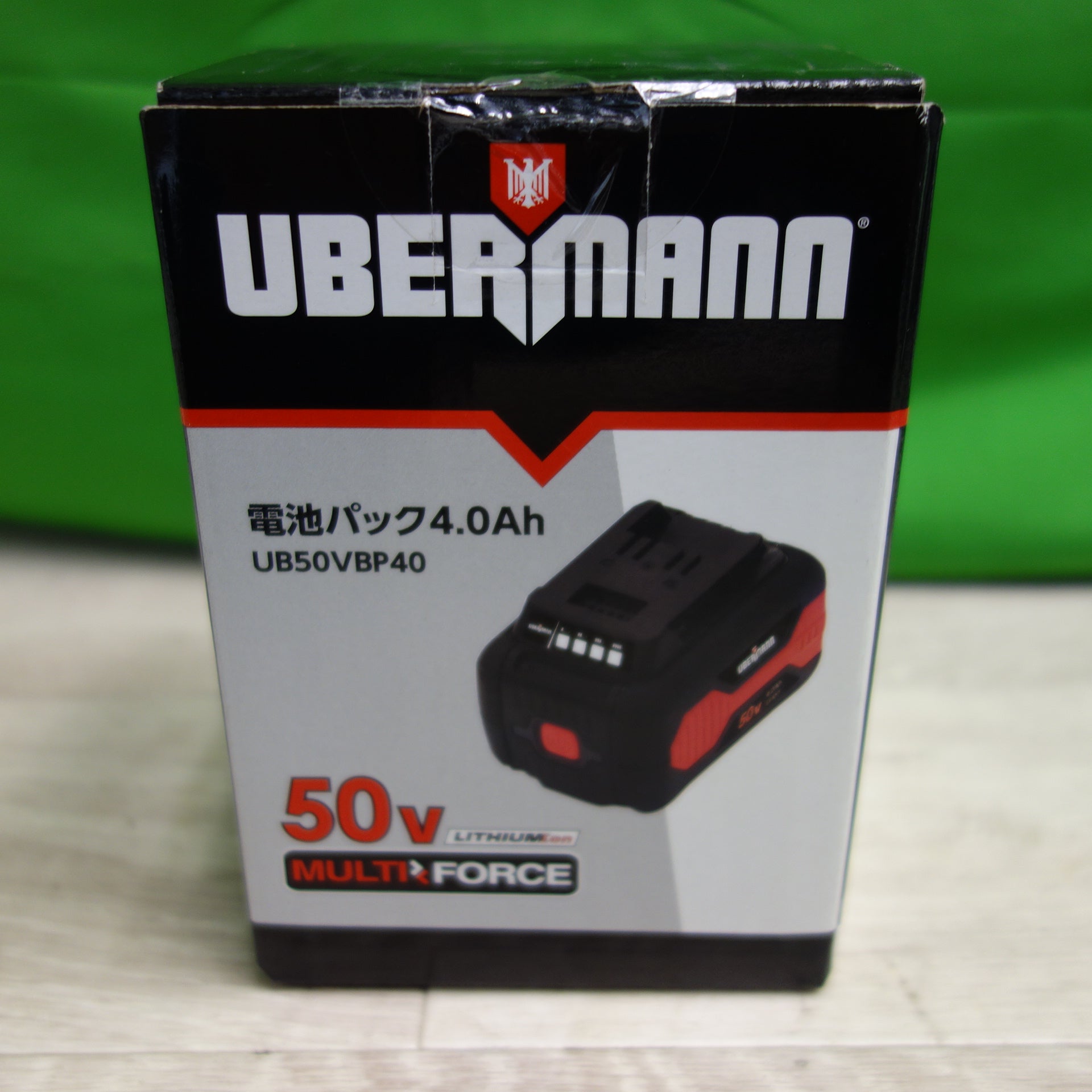 [送料無料] 未使用☆UBERMANN バッテリー 電池パック UB50VBP40 4.0Ah DC50V☆