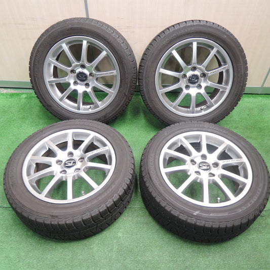 [送料無料]バリ溝！キレイ！9.5分★ワーゲン 等 SPORT TECHNIC205/55R16 スタッドレス ヨコハマ アイスガード iG50 スポーツテクニック PCD112/5H★3101608TNス