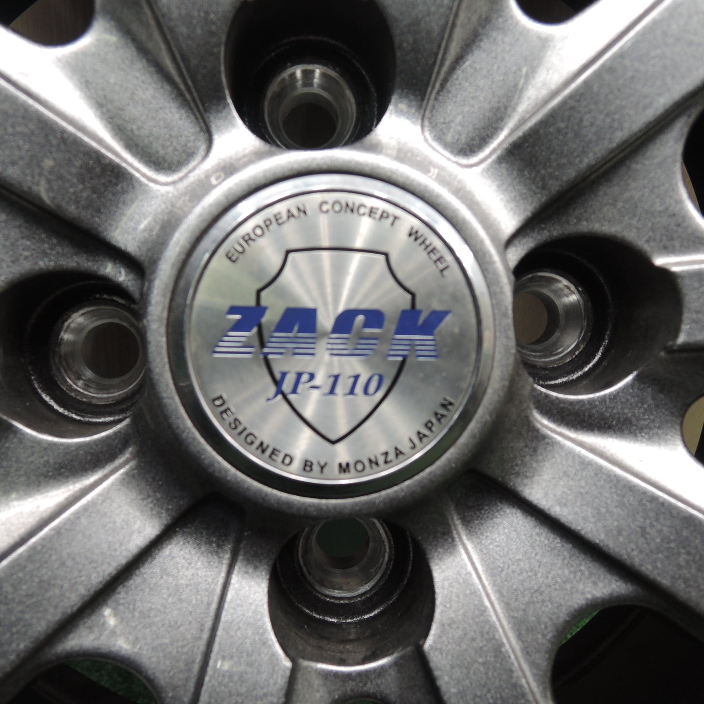 *送料無料*バリ溝！19年！キレイ！9.5分★スタッドレス 185/70R14 ダンロップ ウインターマックス WM02 ZACK JP-110 MONZA 14インチ PCD100/4H★3121501HAス